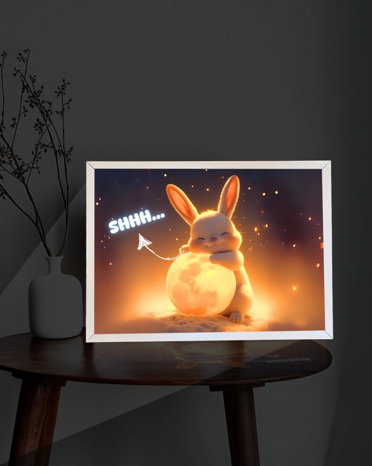 Sleeping Bunny - Lamp Frame