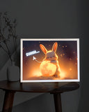 Sleeping Bunny - Lamp Frame