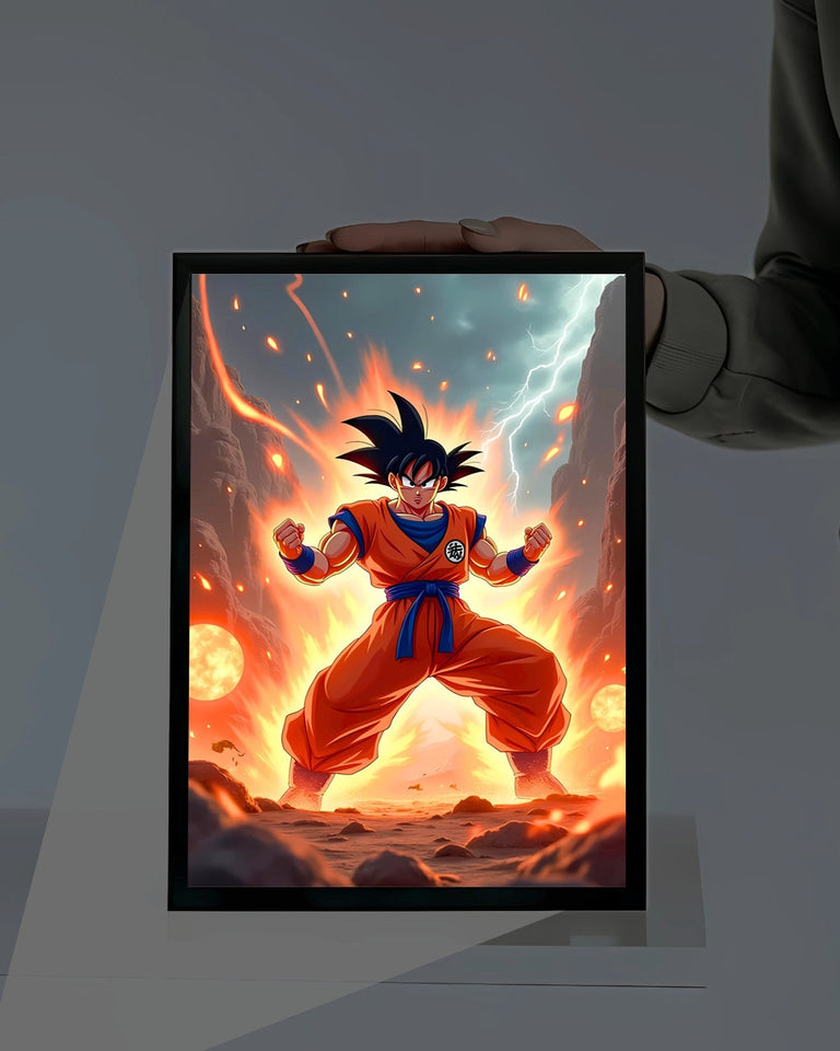 The Goku - Lamp Frame