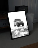 Off-Roading Jeep - Lamp Frame