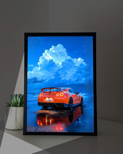 Glowing GTR - Lamp Frame