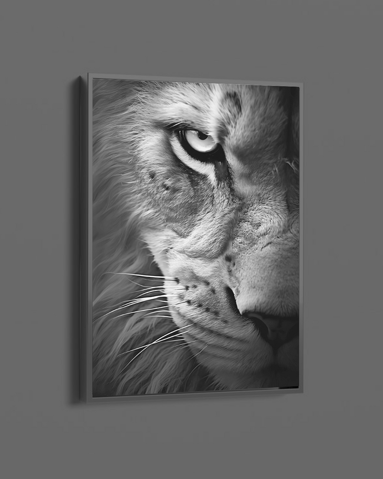 Lion Attitude - Lamp Frame
