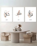 Set of 3 Islamic Wall Frames