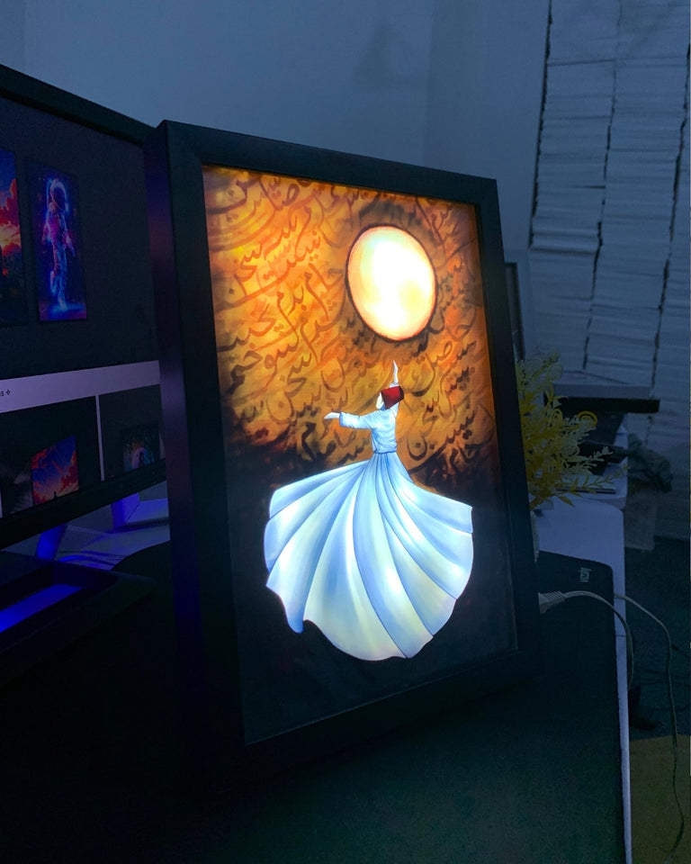 Sufi Darwaish - Glowing Frame