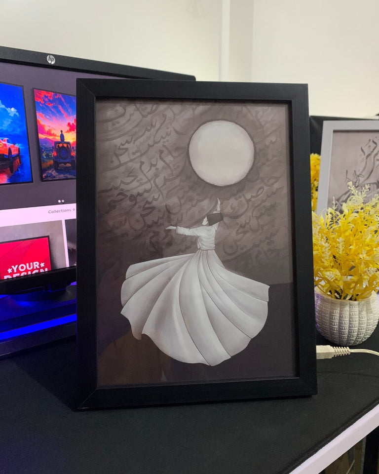 Sufi Darwaish - Glowing Frame