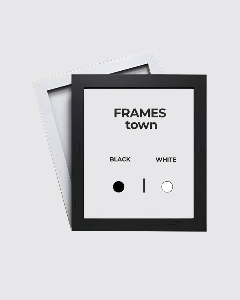 Custom Moon Photo - Lamp Frame