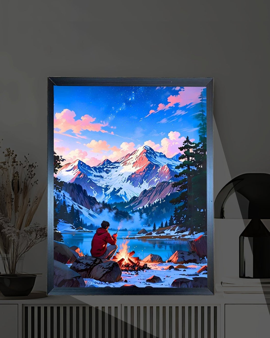 Solo Travel - Lamp Frame