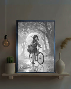 Umbrella Girl - Lamp Frame