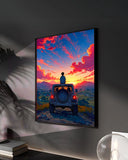 Jeep Boy - Lamp Frame