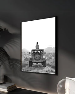 Jeep Boy - Lamp Frame