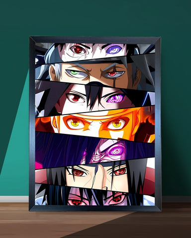 Naruto Eyes - Lamp Frame
