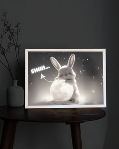 Sleeping Bunny - Lamp Frame