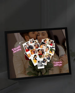 Customize Photo Gallery - Lamp Frame