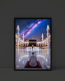 Prayer Mat Man - Glowing Frame