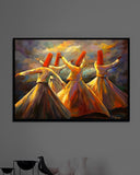 Spiritual Dancers – Glowing Frame