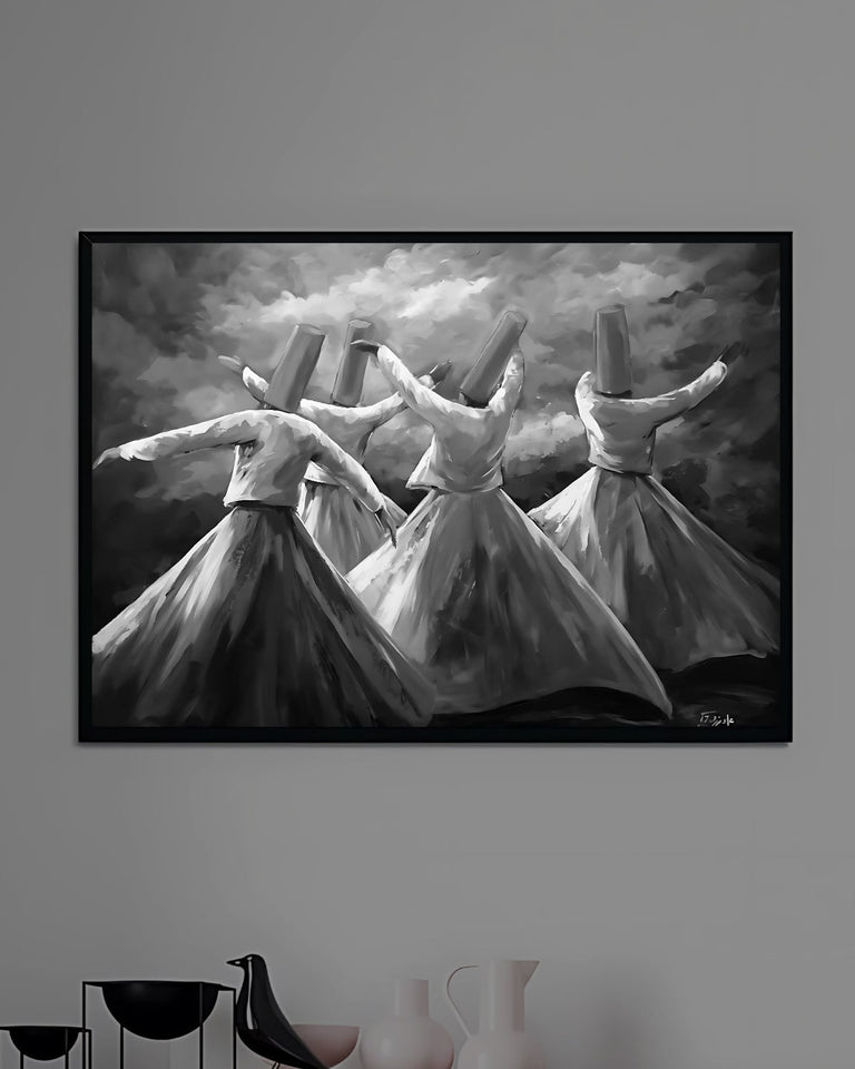 Spiritual Dancers – Glowing Frame